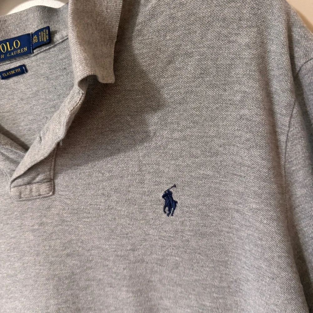 Polo by Ralph Lauren Classic Gray Polo Shirt size XXL